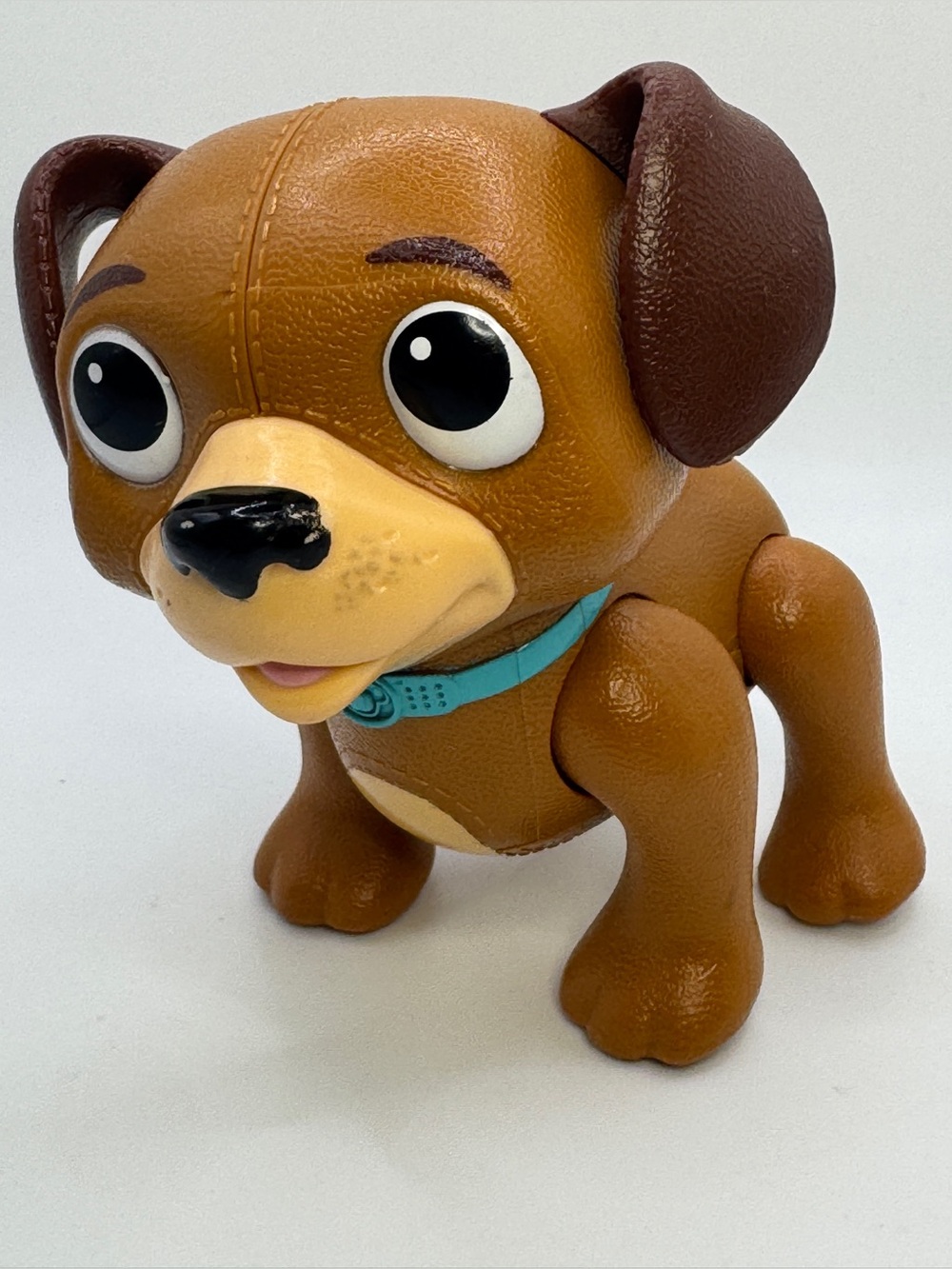 Disney 101 Dalmatian Street Lucky Puppy Figure 4" Toy Dog Just Play LLC Blue Col